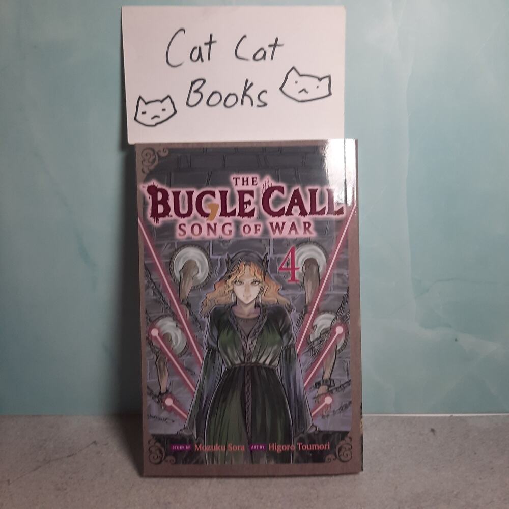 📚The Bugle Call Song of War Vol. 4 Official English Manga Viz Media 97819747582